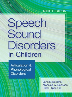 cover image of Speech Sound Disorders in Children